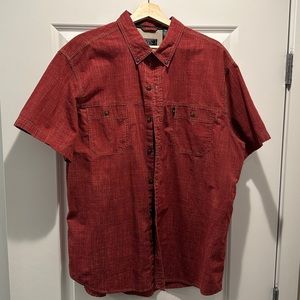 G.H. Bass & Co. Short Sleeve Fishing Shirt XXL